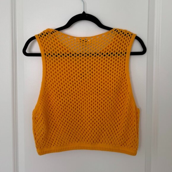 WeWoreWhat Knit Cropped Tank NWT - Picture 2 of 3